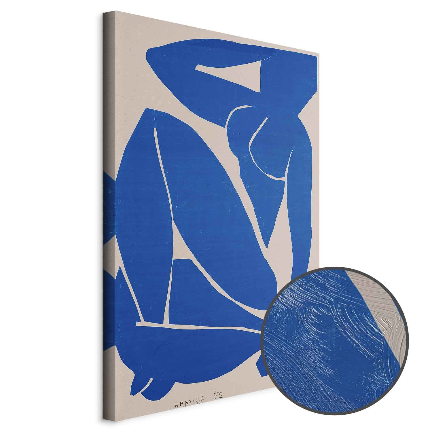 Blue Nude III Matisse Reproduction Canvas Print
