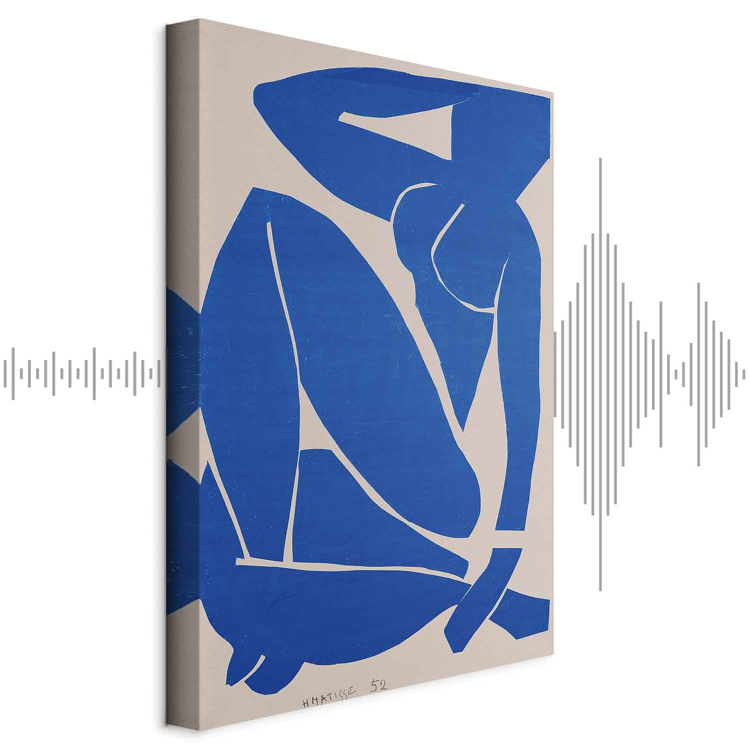 Blue Nude III Matisse Reproduction Canvas Print