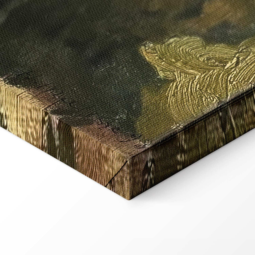 Corsican Olive Trees Landscape Classic Canvas Print