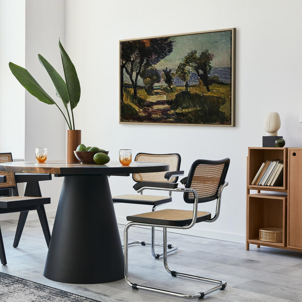 Corsican Olive Trees Landscape Classic Canvas Print