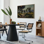 Corsican Olive Trees Landscape Classic Canvas Print