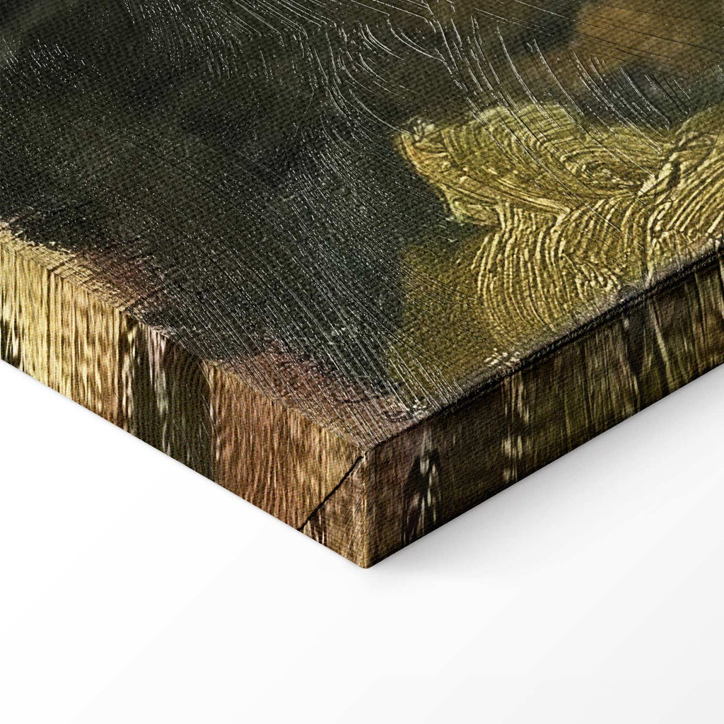 Corsican Olive Trees Landscape Classic Canvas Print