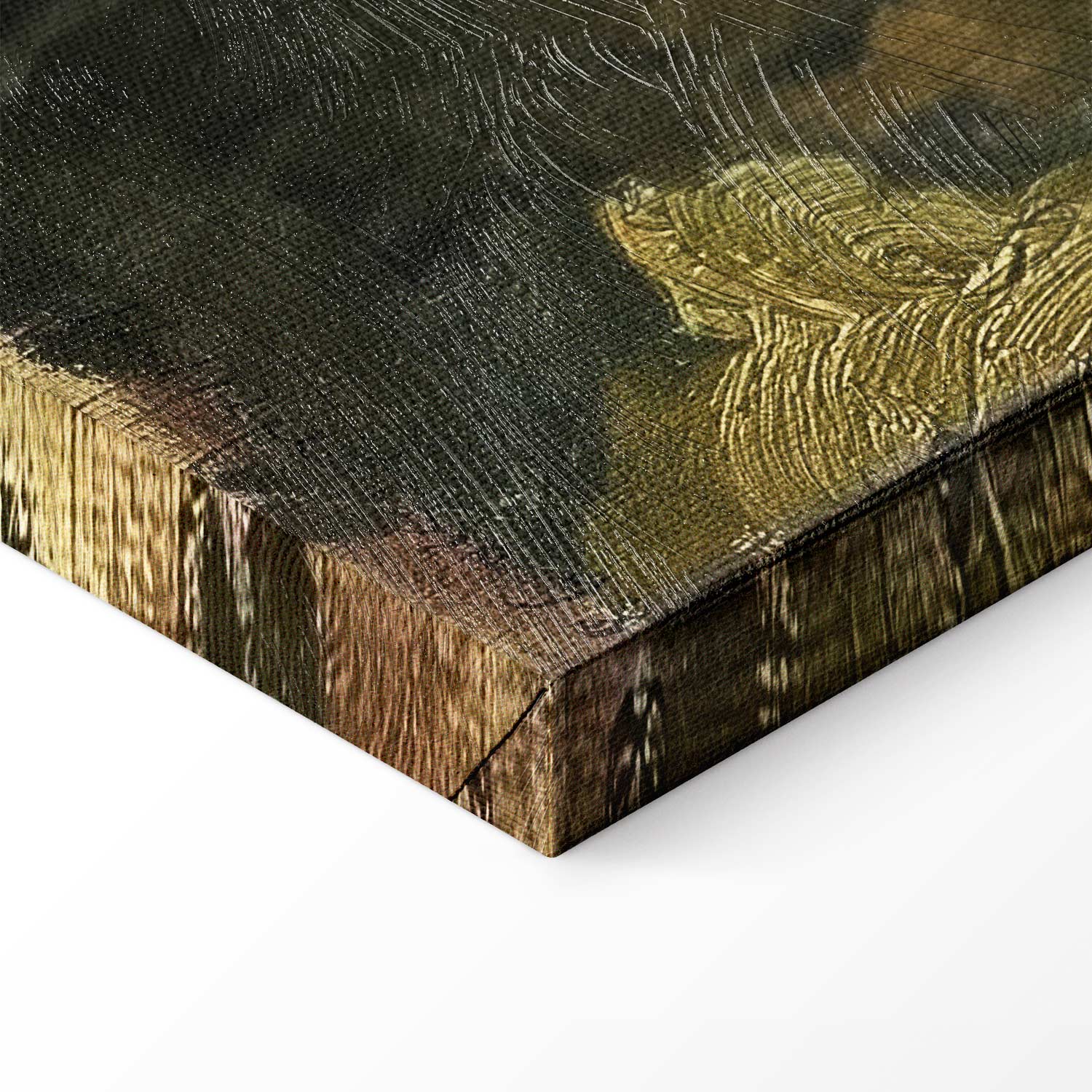 Corsican Olive Trees Landscape Classic Canvas Print