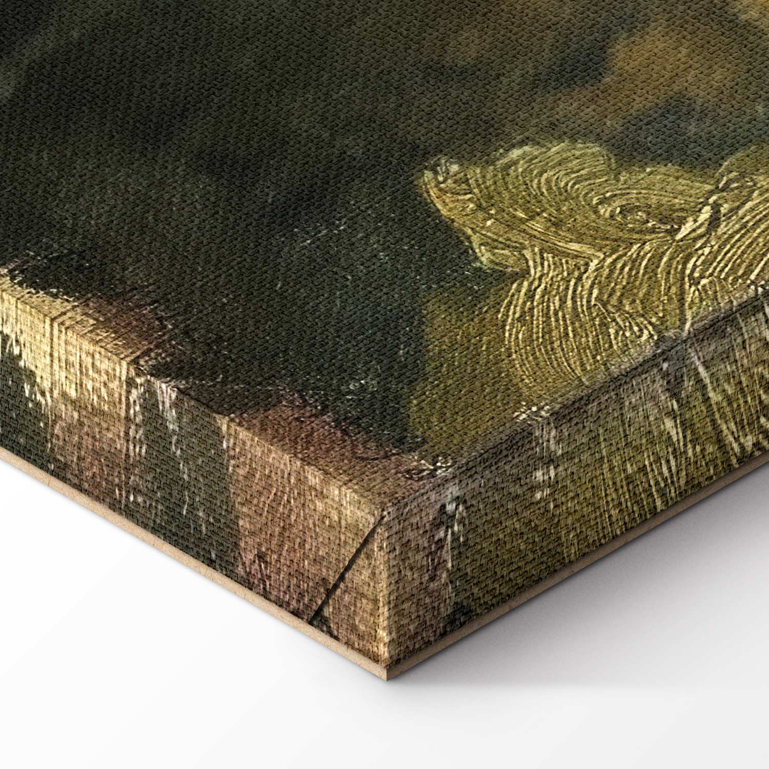 Corsican Olive Trees Landscape Classic Canvas Print