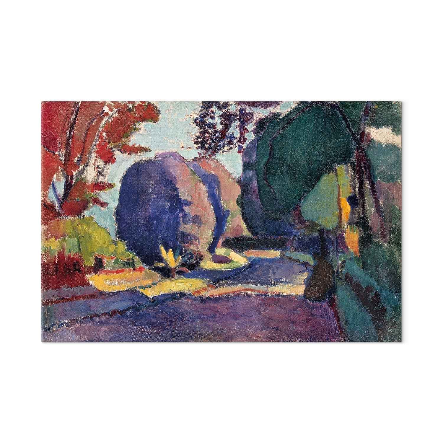 Luxembourg Gardens Matisse Classic Canvas Print