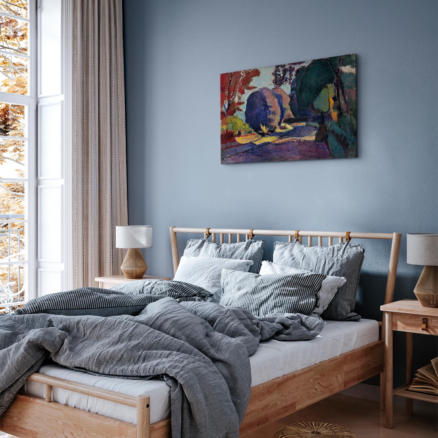 Luxembourg Gardens Matisse Classic Canvas Print