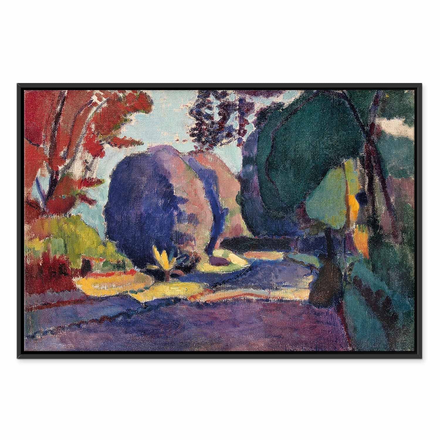 Luxembourg Gardens Matisse Classic Canvas Print