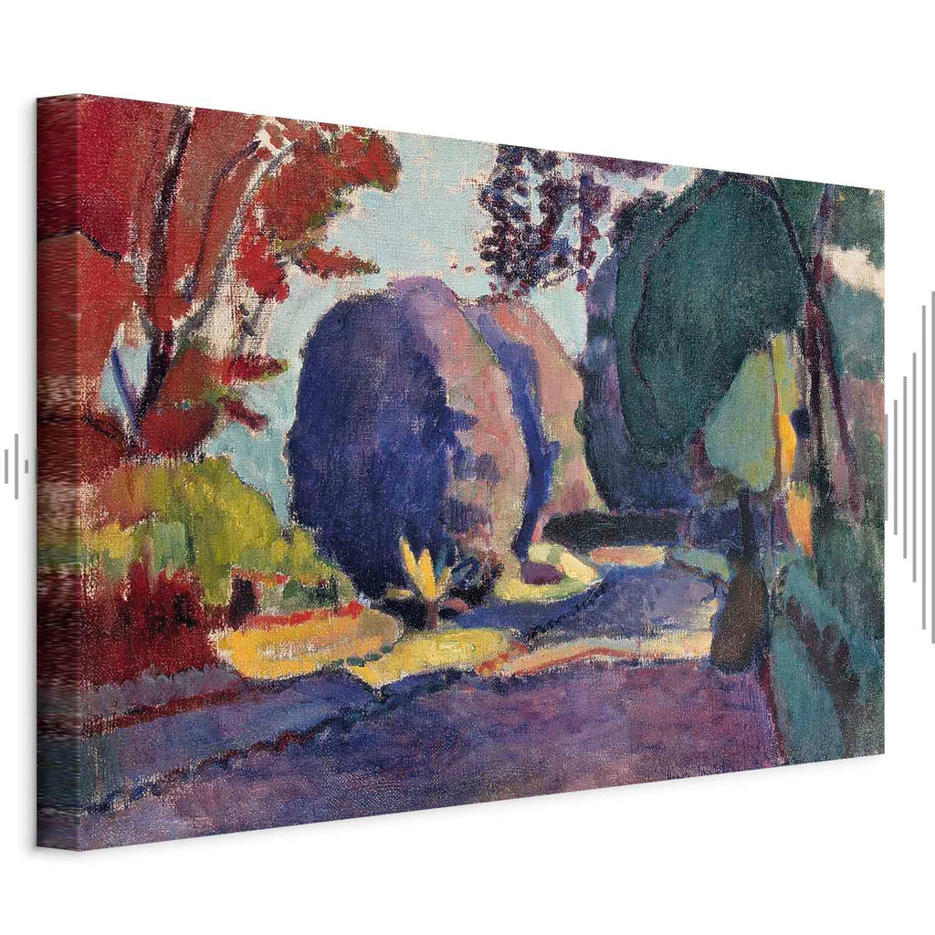 Luxembourg Gardens Matisse Classic Canvas Print