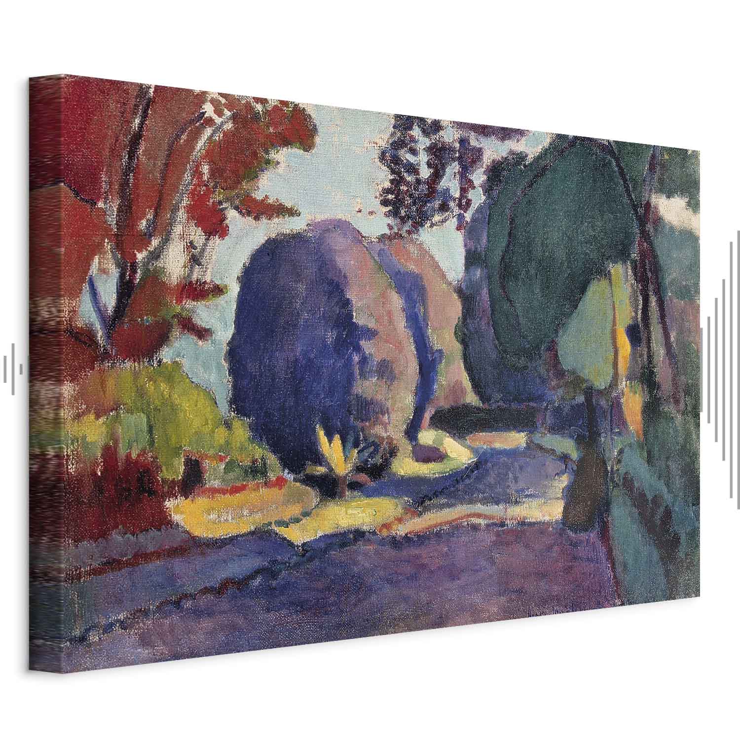 Luxembourg Gardens Matisse Classic Canvas Print
