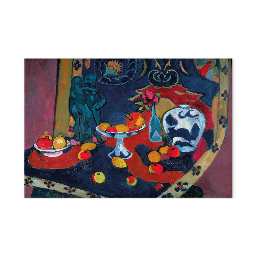 Matisse Still Life Fruit Bronze Statuette Canvas Print