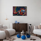 Matisse Still Life Fruit Bronze Statuette Canvas Print