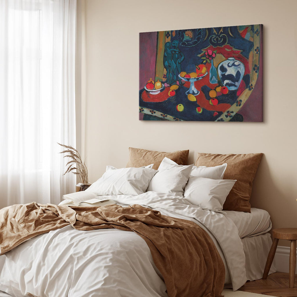 Matisse Still Life Fruit Bronze Statuette Canvas Print