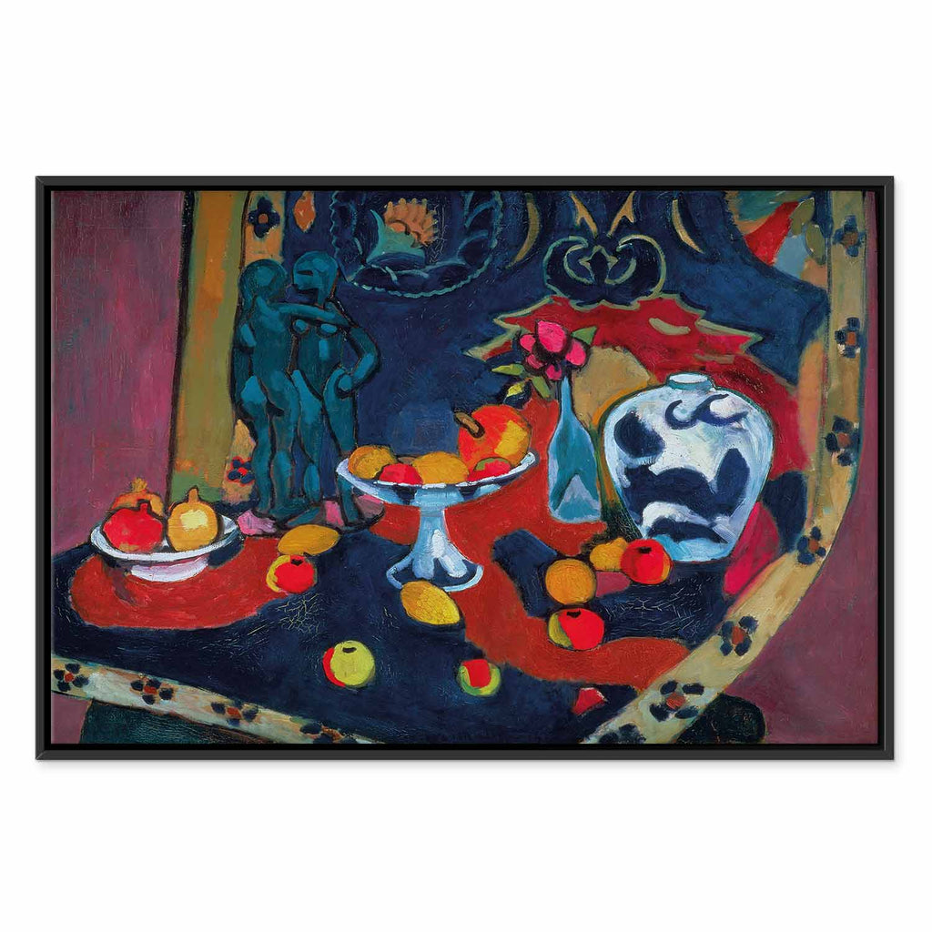 Matisse Still Life Fruit Bronze Statuette Canvas Print