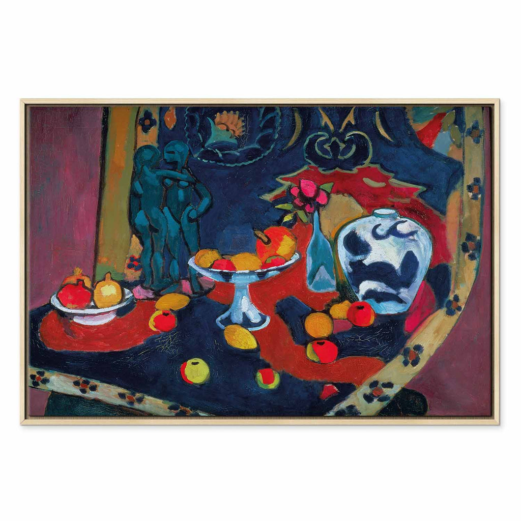 Matisse Still Life Fruit Bronze Statuette Canvas Print