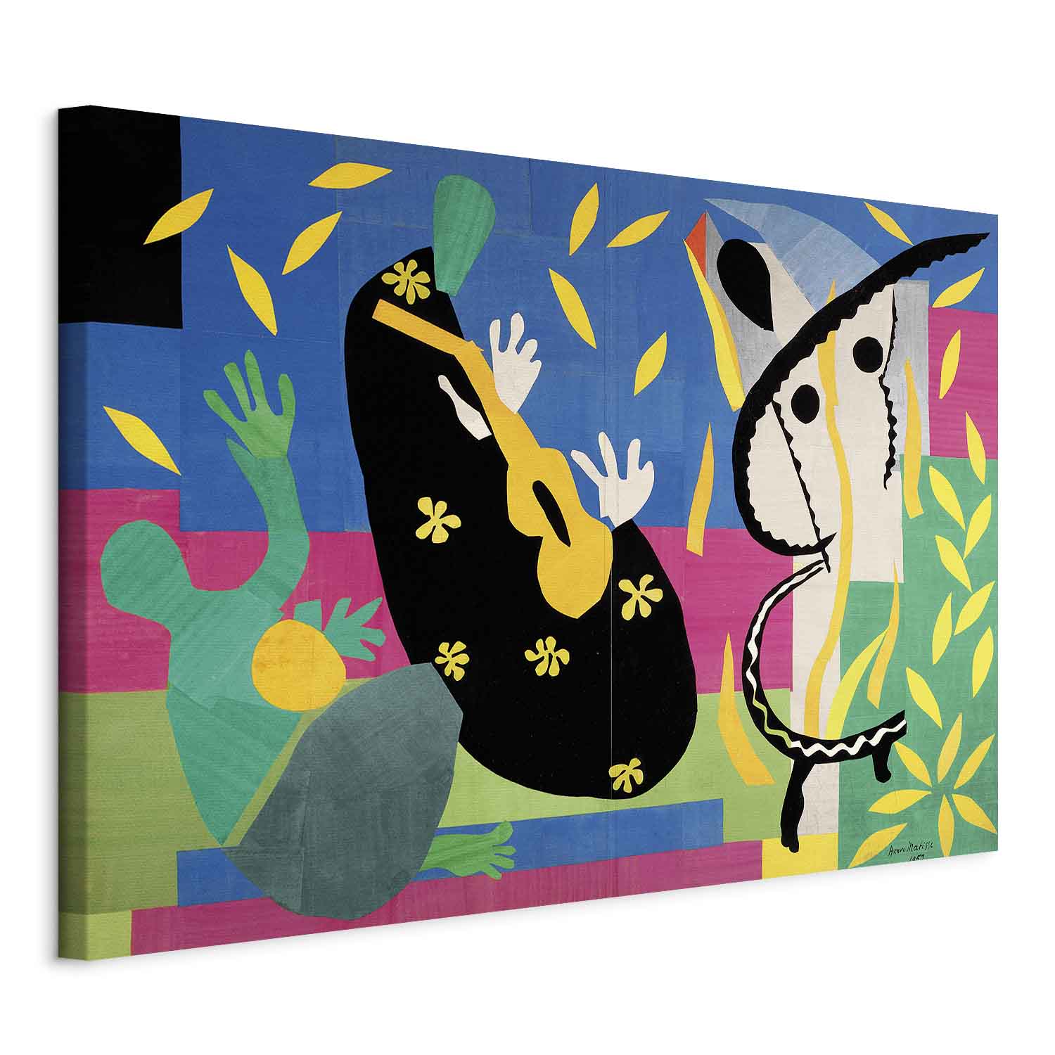 Henri Matisse Abstract Figurative Canvas Print