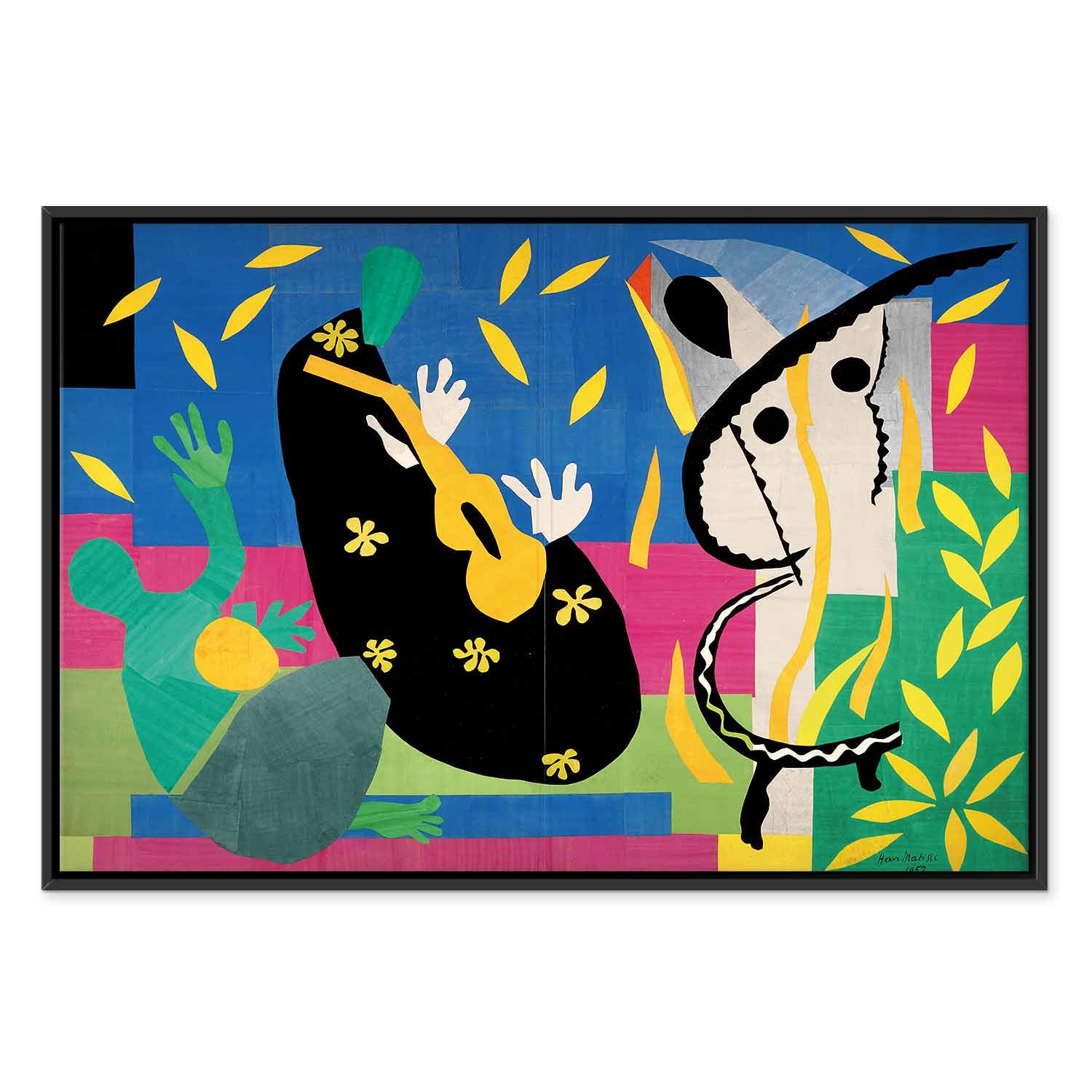 Henri Matisse Abstract Figurative Canvas Print