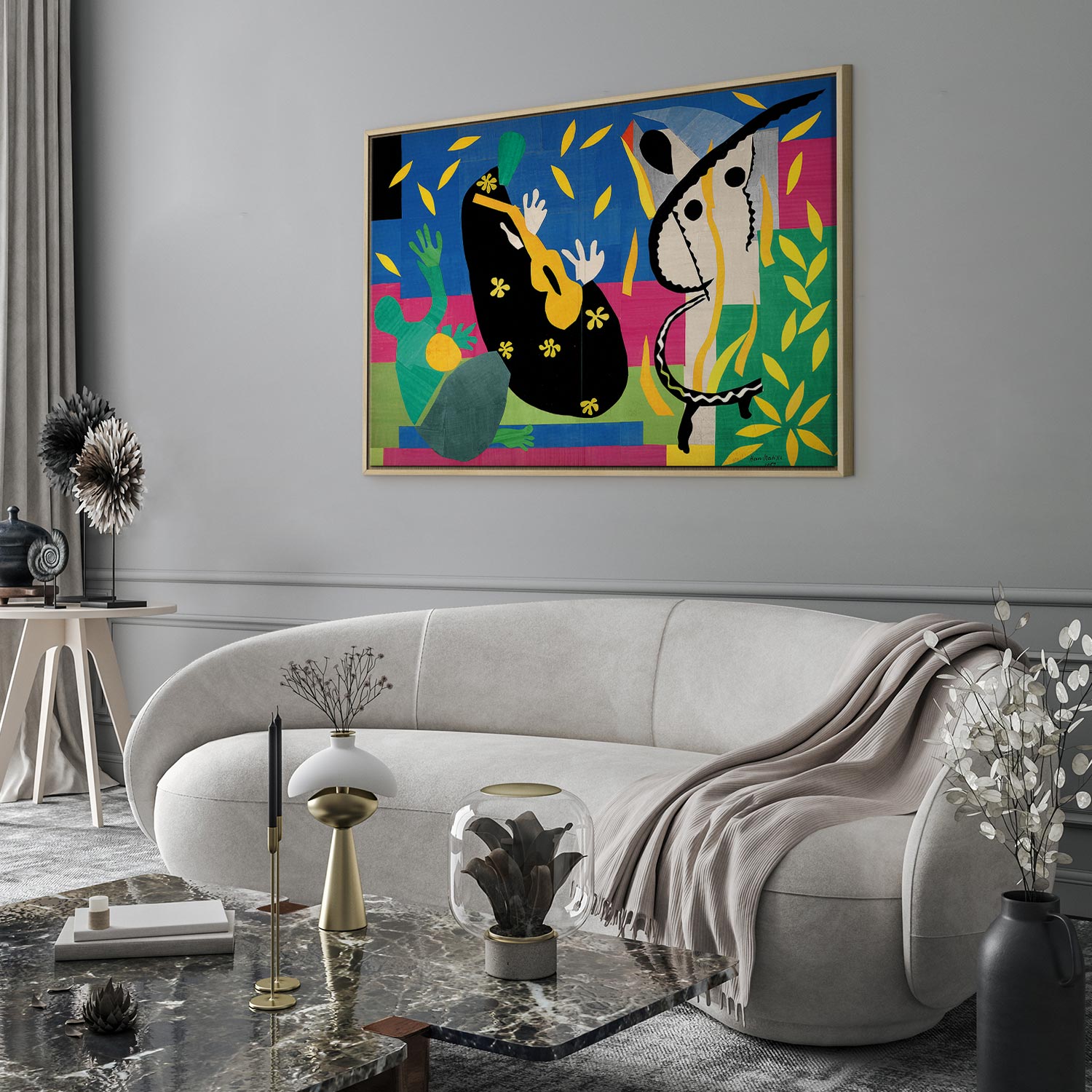 Henri Matisse Abstract Figurative Canvas Print
