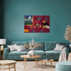 Matisse Harmony in Red Classic Canvas Print