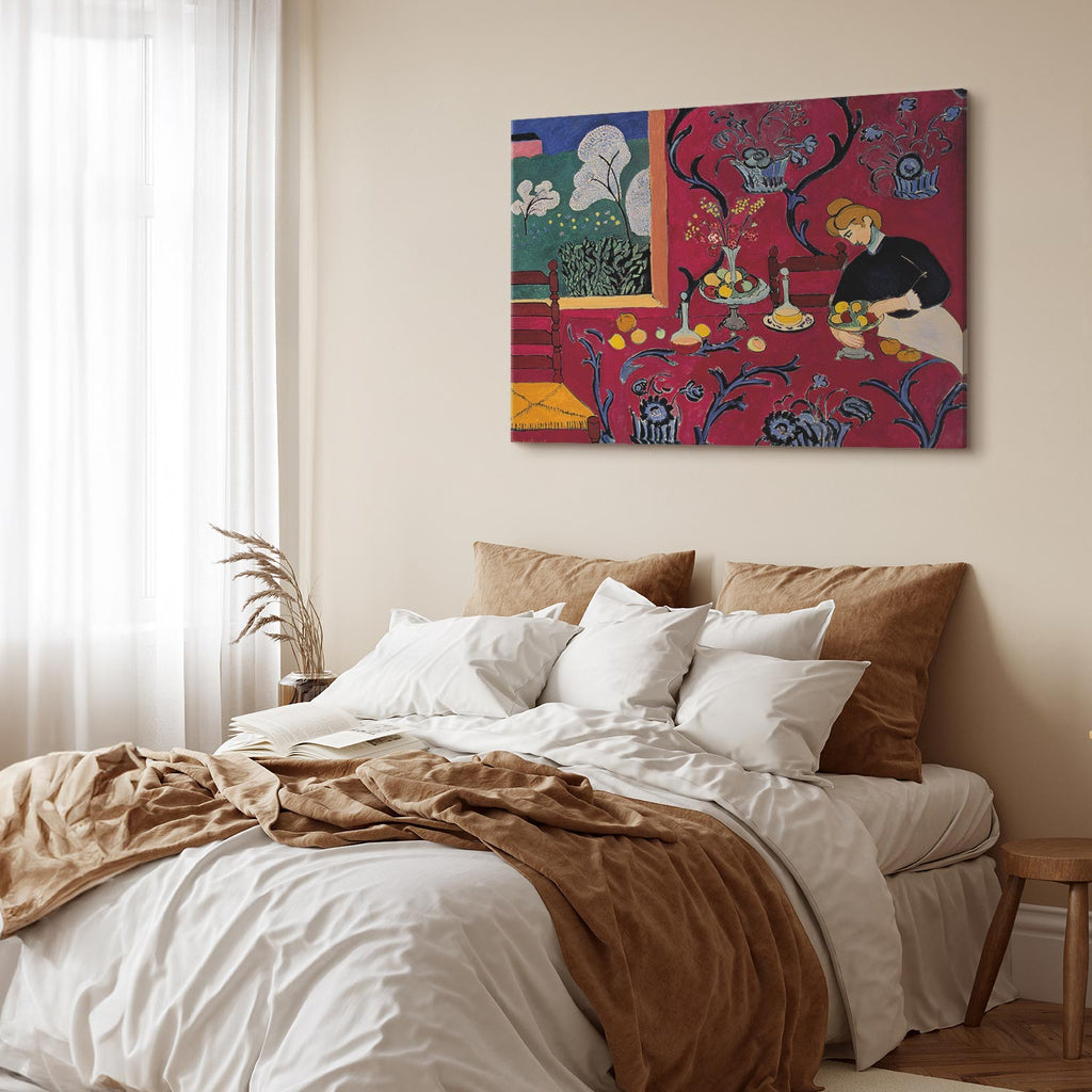 Matisse Harmony in Red Classic Canvas Print