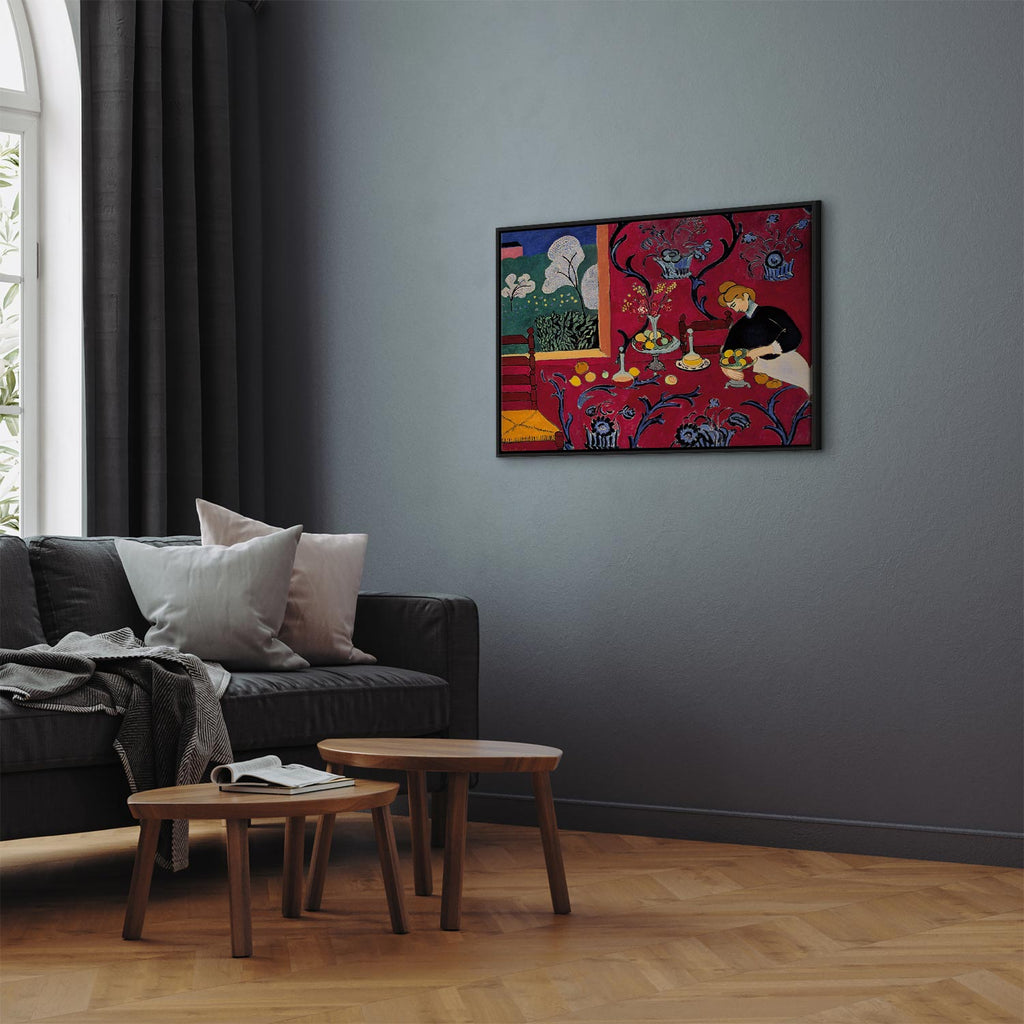 Matisse Harmony in Red Classic Canvas Print