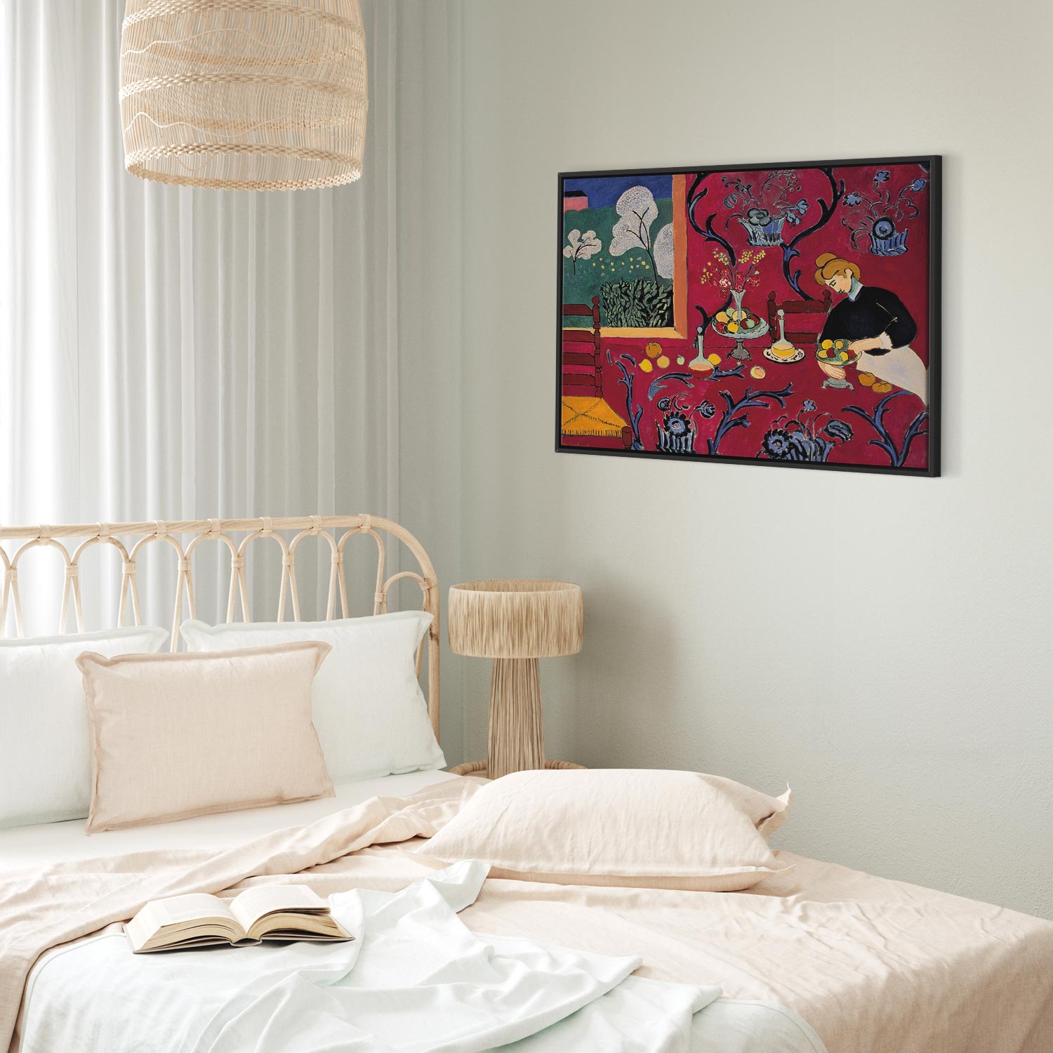 Matisse Harmony in Red Classic Canvas Print