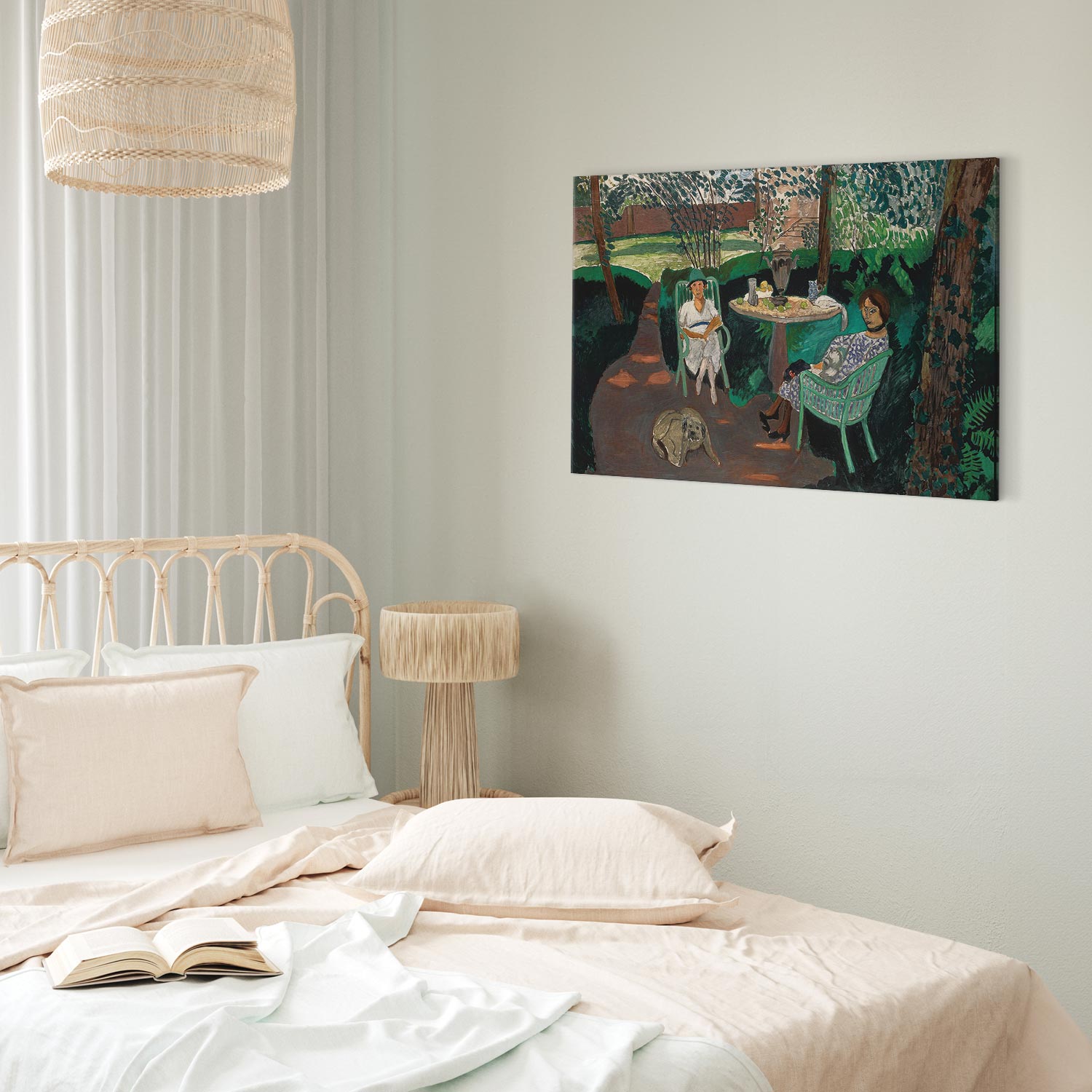 Henri Matisse The Tea Classic Canvas Print