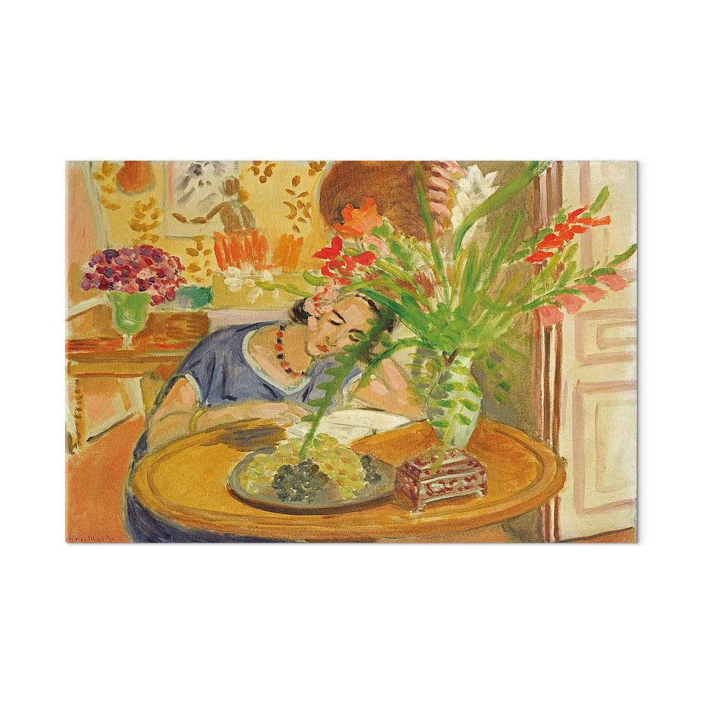 Matisse Woman with Gladioli Classic Canvas Print
