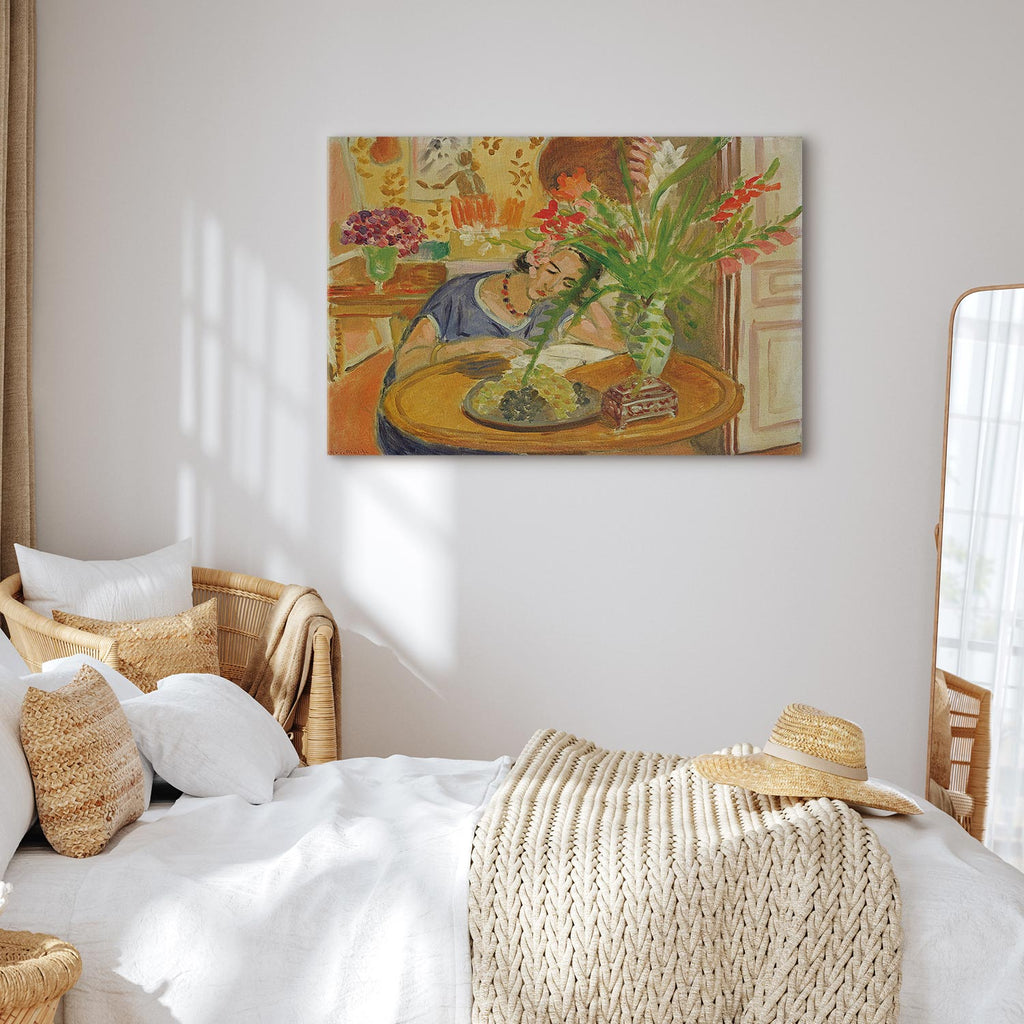 Matisse Woman with Gladioli Classic Canvas Print