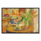 Matisse Woman with Gladioli Classic Canvas Print