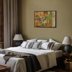 Matisse Woman with Gladioli Classic Canvas Print