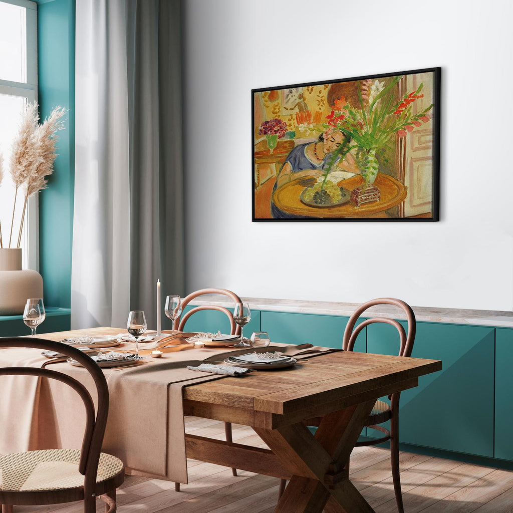 Matisse Woman with Gladioli Classic Canvas Print