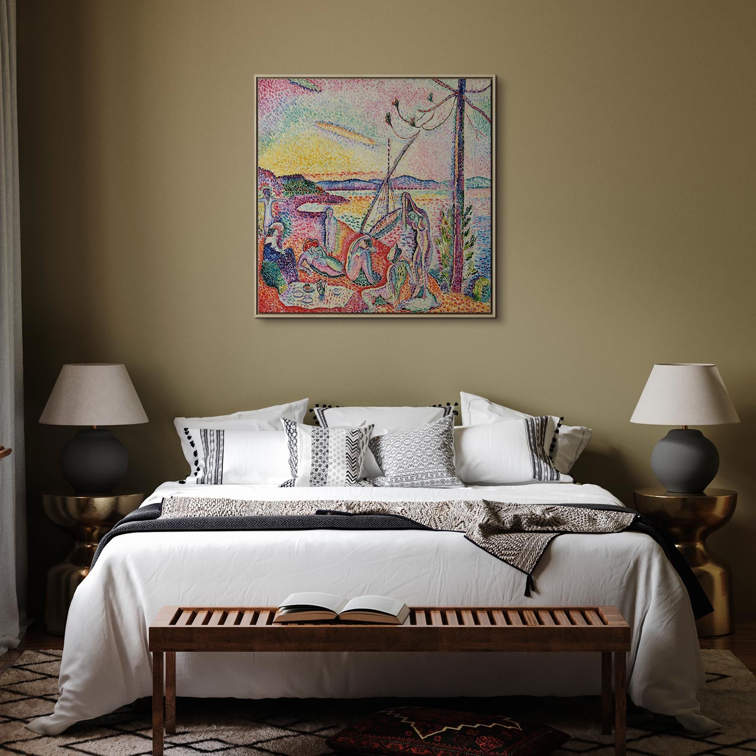 Henri Matisse Luxe Calme et Volupte Art Canvas Print