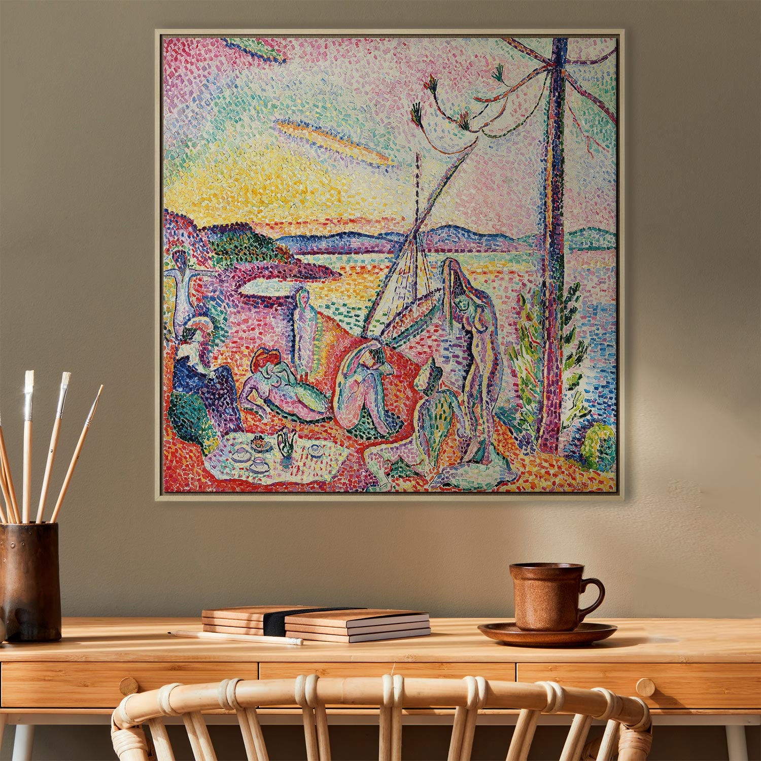 Henri Matisse Luxe Calme et Volupte Art Canvas Print