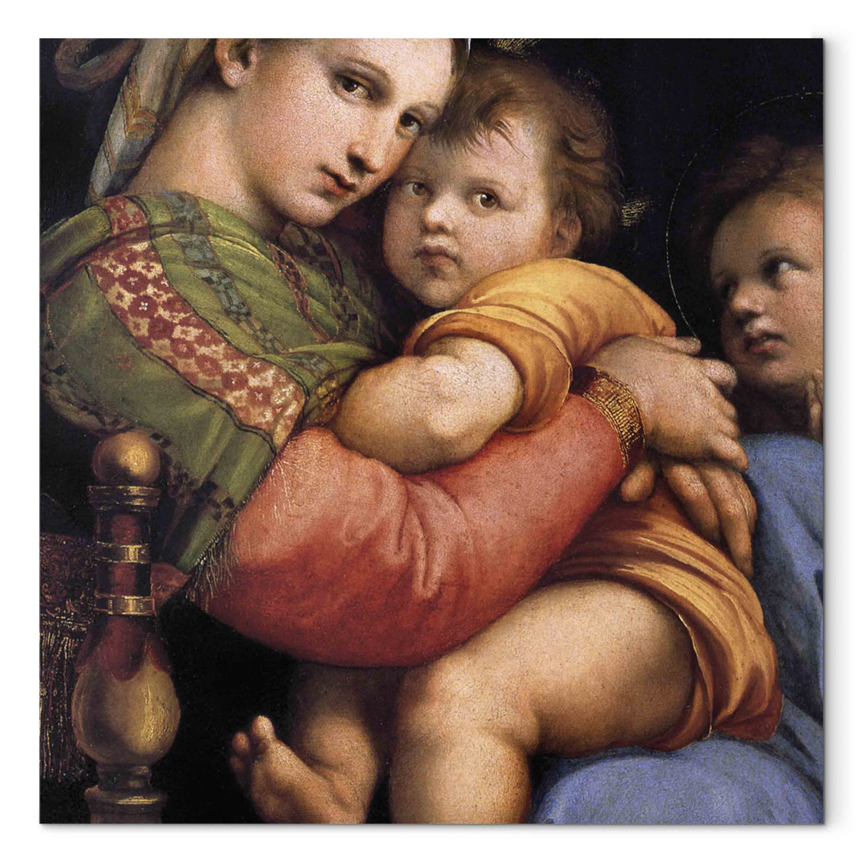 Madonna and Child Renaissance Classic Canvas Print