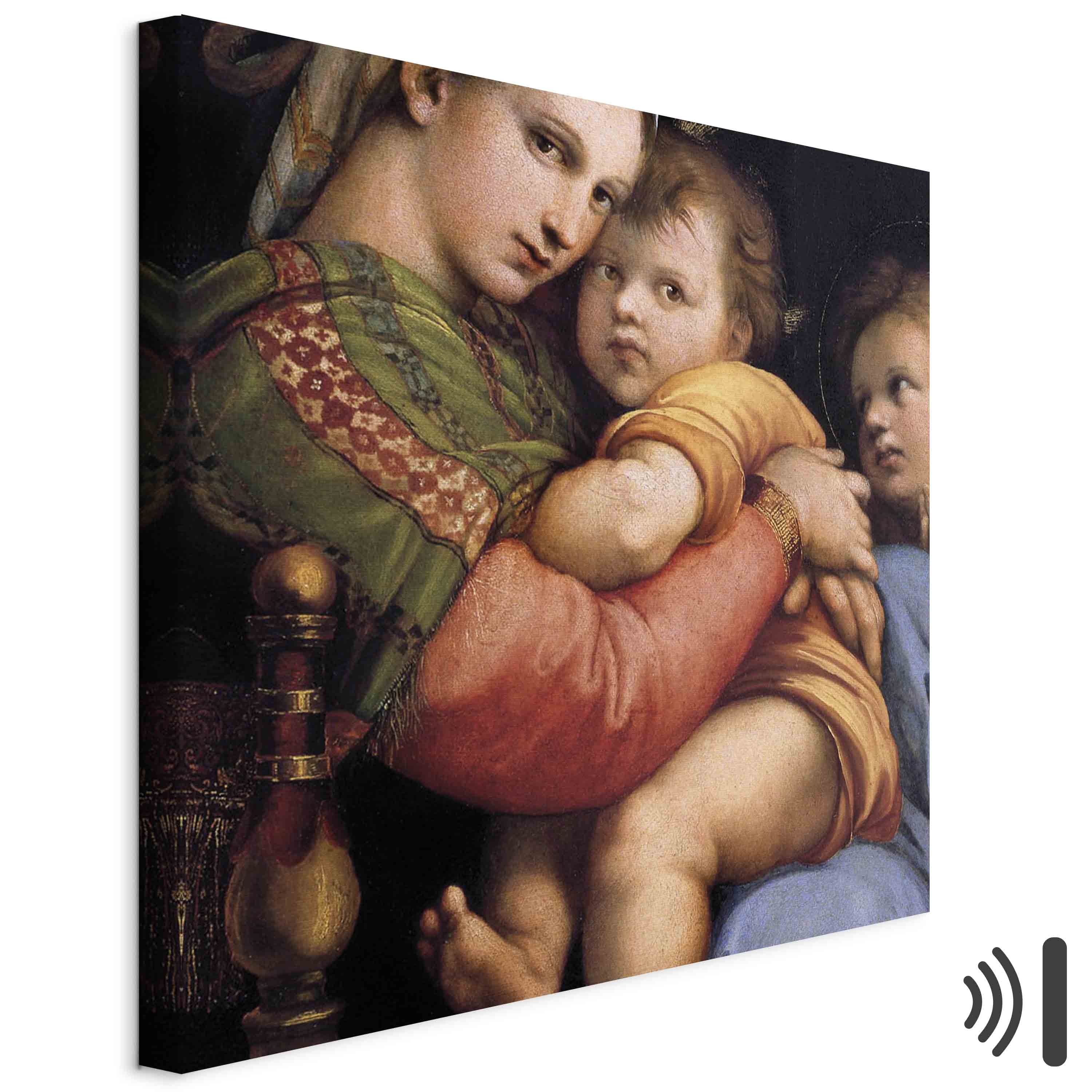 Madonna and Child Renaissance Classic Canvas Print