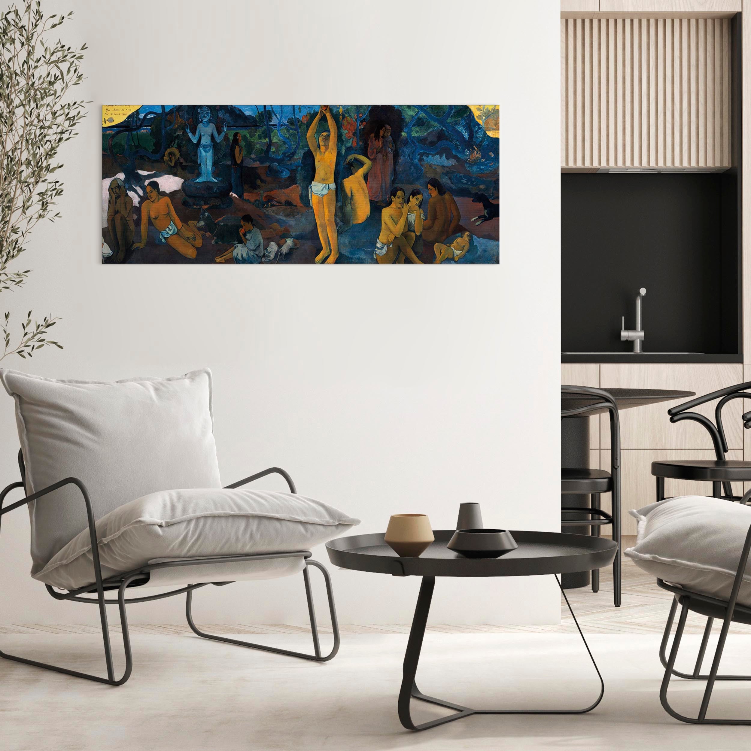 Canvas Print - Where Do We Come From? What Are We? Where Are We Going?