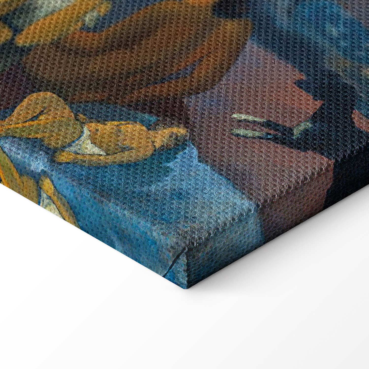 Gauguin Philosophical Figure Scene Canvas Print