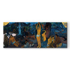 Gauguin Philosophical Figure Scene Canvas Print