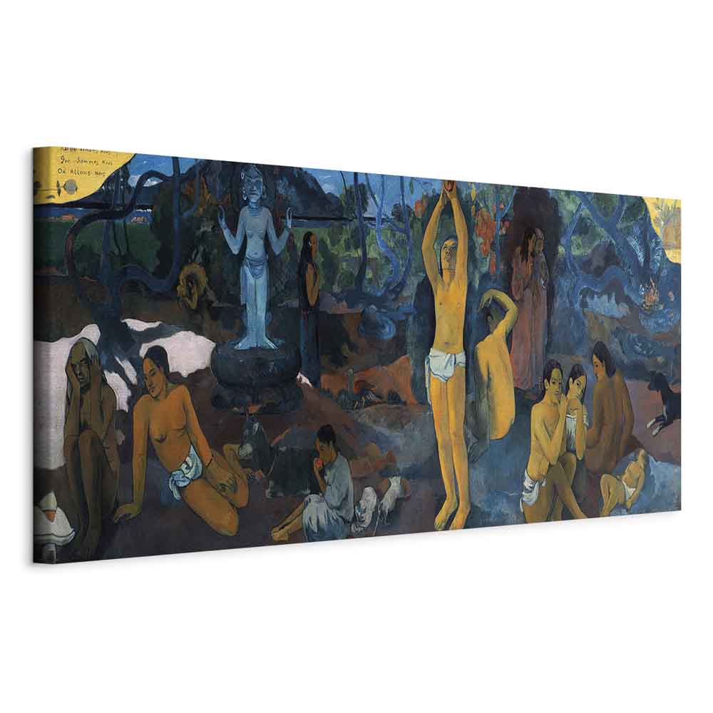 Canvas Print - Where Do We Come From? What Are We? Where Are We Going?