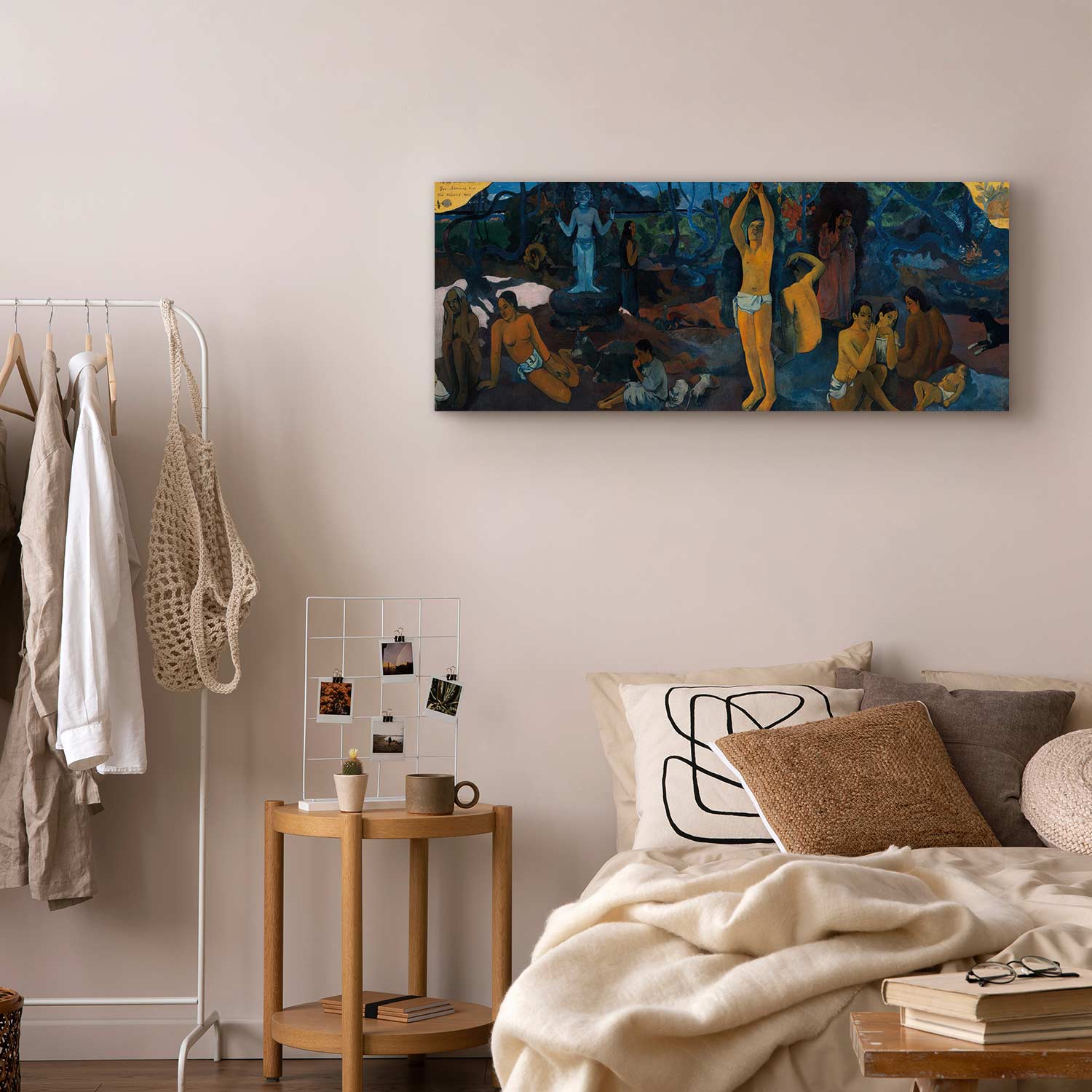 Gauguin Philosophical Figure Scene Canvas Print