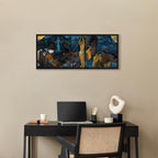 Gauguin Philosophical Figure Scene Canvas Print