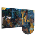 Gauguin Philosophical Figure Scene Canvas Print