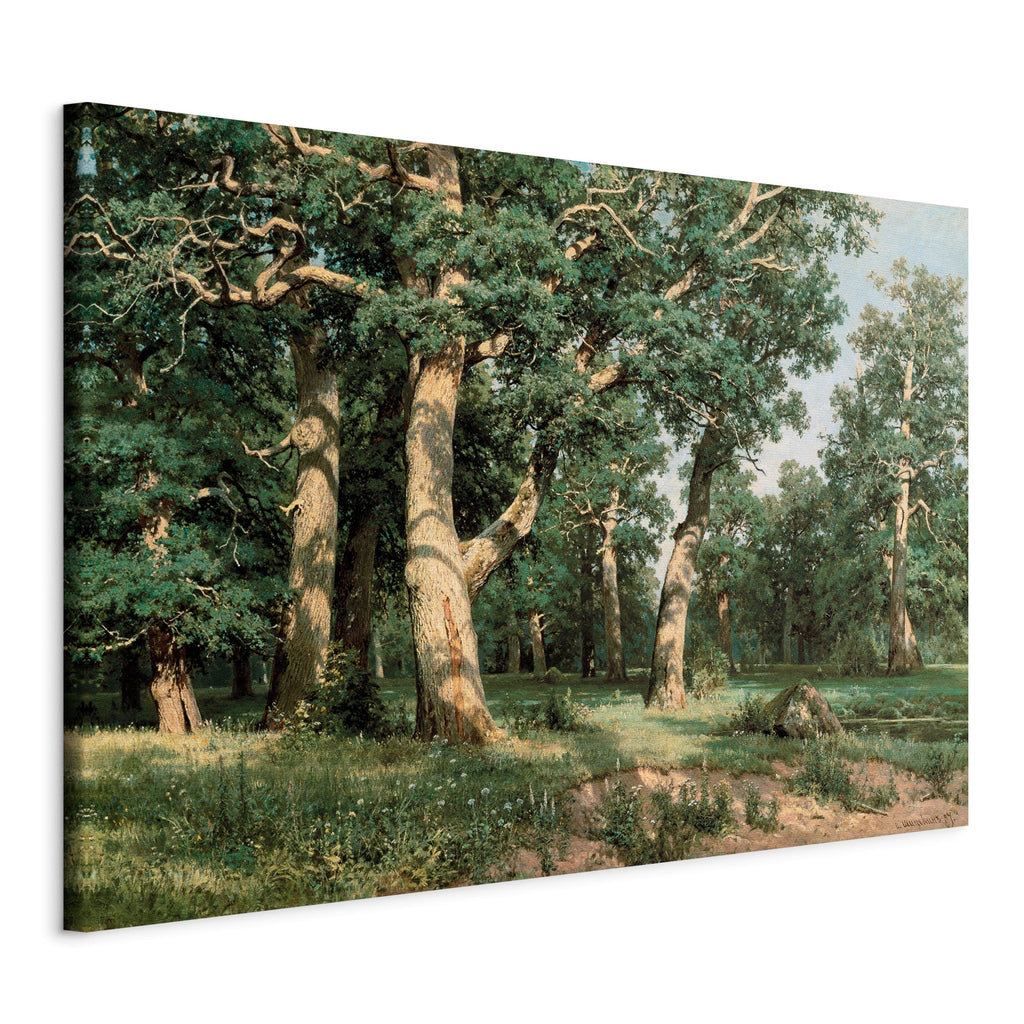 Canvas Print Oak Forest