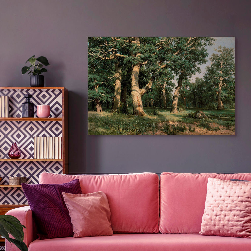 Canvas Print Oak Forest
