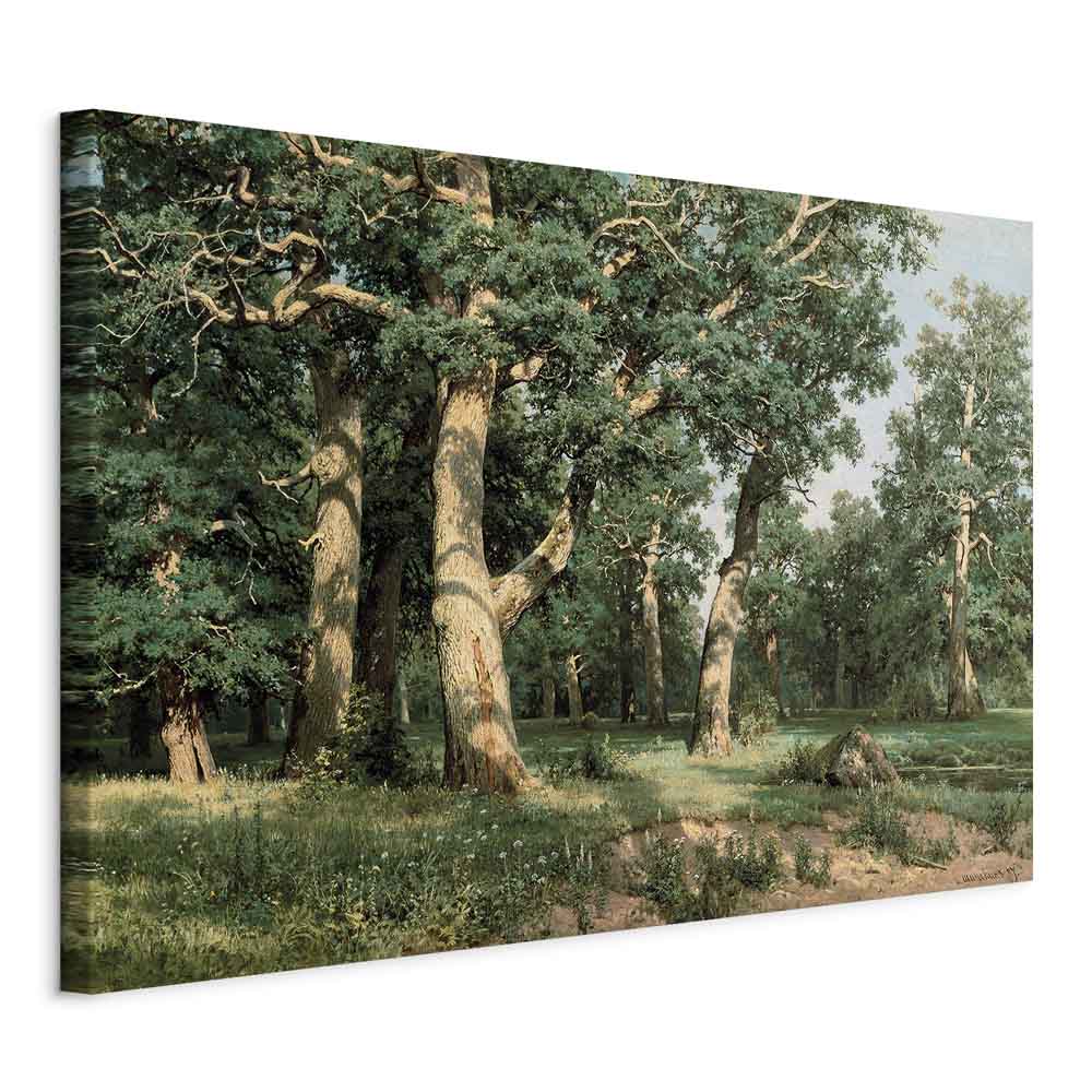 Canvas Print Oak Forest