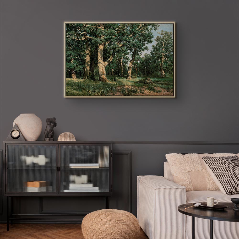 Canvas Print Oak Forest