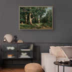 Canvas Print Oak Forest