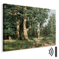 Oak Forest Landscape Classic Canvas Print