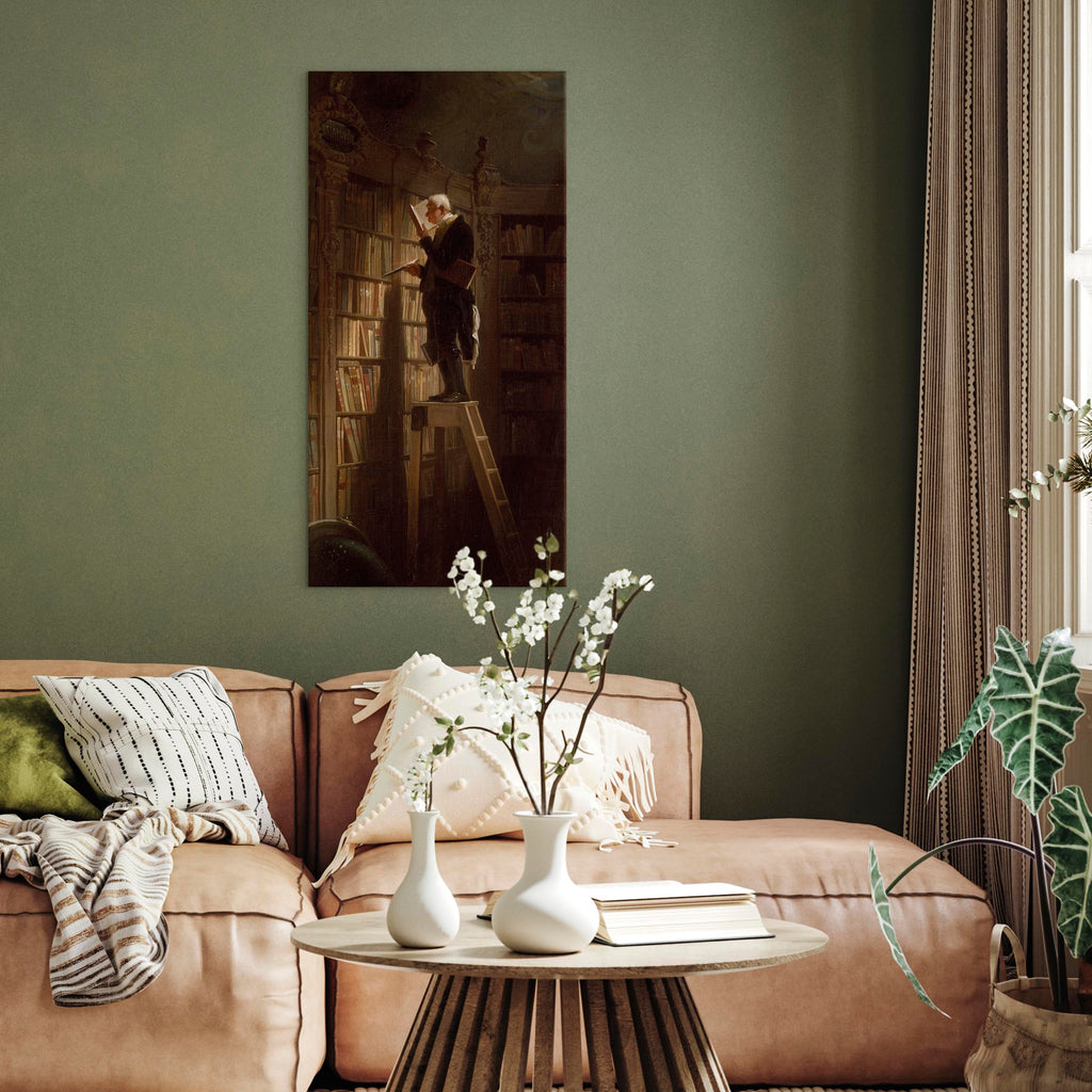 Canvas Print The Bookworm - Reproductions