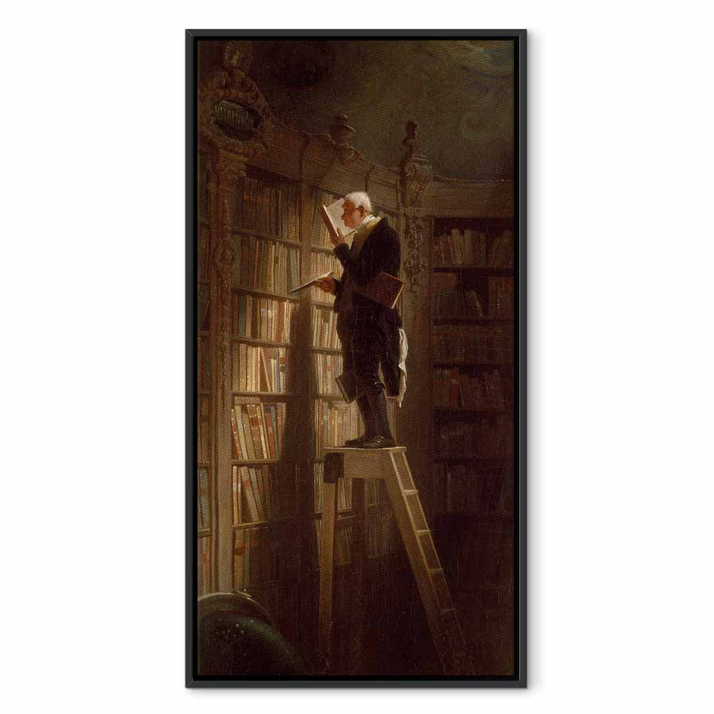 Carl Spitzweg The Bookworm Classic Canvas Print